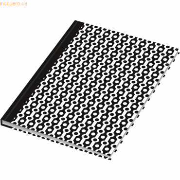 4 x RNK Notizbuch 'black & white Collier' A5 dotted 96 Blatt 4 x RNK Notizbuch 'black & white Collier' A5 dotted 96 Blatt von RNK
