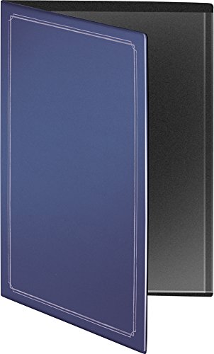 RNK 2831-4 - Urkundenmappe aus blauem Kunststoff mit Silberdruck, 22,7 x 31,5 cm, 1 Stück von RNK