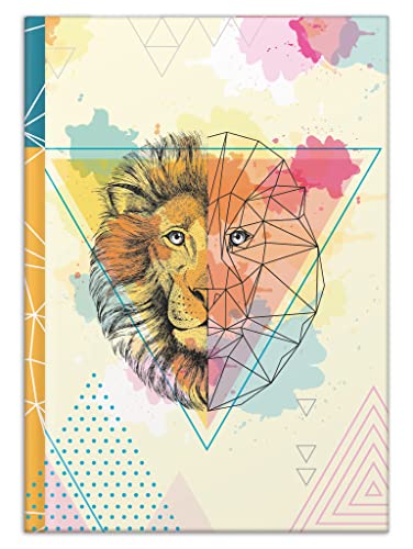 RNKVERLAG 46809 - Notizbuch Lion DIN A4, blanko, mit 96 Blatt 70 g/m², 1 Stück RNKVERLAG 46809 - Notizbuch Lion DIN A4, blanko, mit 96 Blatt 70 g/m², 1 Stück von RNKVERLAG