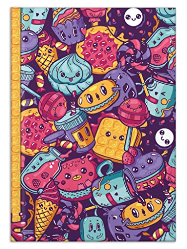 RNKVERLAG 46810 - Notizbuch Sweets DIN A4, blanko, mit 96 Blatt 70 g/m², 1 Stück RNKVERLAG 46810 - Notizbuch Sweets DIN A4, blanko, mit 96 Blatt 70 g/m², 1 Stück von RNKVERLAG