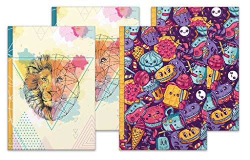 RNKVERLAG 46811 - Notizbuch Fresh Colours DIN A4, 4 Stück, blanko, mit je 96 Blatt 70 g/m² RNKVERLAG 46811 - Notizbuch Fresh Colours DIN A4, 4 Stück, blanko, mit je 96 Blatt 70 g/m² von RNKVERLAG