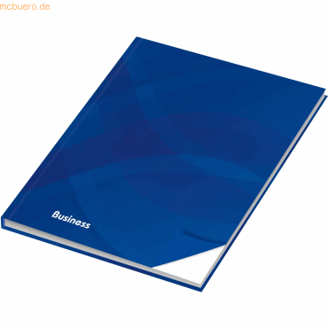 4 x RNK Notizbuch Business A5 blau dotted 96 Blatt von RNK