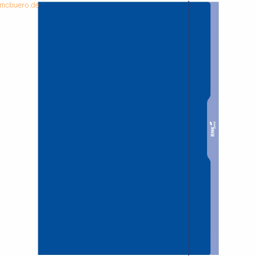 RNK Zeichenmappe A3 Karton 350g/qm Gummizug blau von RNK