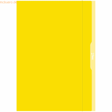 RNK Zeichenmappe A3 Karton 350g/qm Gummizug gelb von RNK