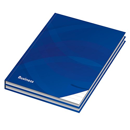 2er Pack Notizbuch/Kladde liniert Business blau DIN A4 mit Hardcover-Einband, 96 Blatt, Notizheft, Tagebuch, Schreibbuch 2er Pack Notizbuch/Kladde liniert Business blau DIN A4 mit Hardcover-Einband, 96 Blatt, Notizheft, Tagebuch, Schreibbuch von RNKVERLAG