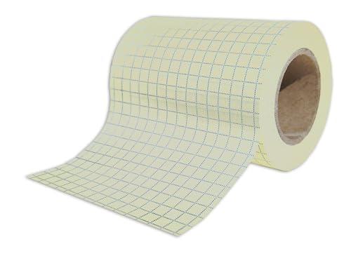 Nachfüllrolle Haftnotizen für Abroller 60 mm breit, pastellgelb kariert von RNKVERLAG