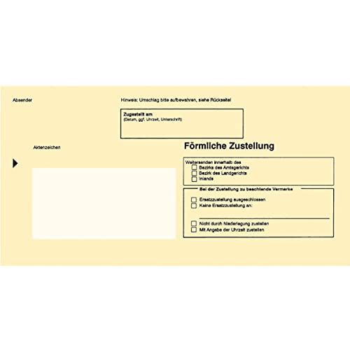 RNK 2044 Dokumententaschen und Dokumentenschutzfolien Selbstklebend Zustellungsumschlag 11x22 cm DL gelb RNK 2044 Dokumententaschen und Dokumentenschutzfolien Selbstklebend Zustellungsumschlag 11x22 cm DL gelb von RNKVERLAG