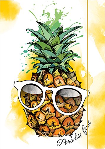 RNK 46317 - Zeichenmappe, bis DIN A4, aus Karton, Ananas RNK 46317 - Zeichenmappe, bis DIN A4, aus Karton, Ananas von RNKVERLAG