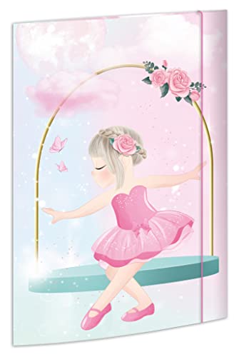 RNKVERLAG 45372 - Zeichenmappe Ballerina 310 x 440 mm, Dokumentenmappe für DIN A3, mit Gummizugverschluss, 1 Stück RNKVERLAG 45372 - Zeichenmappe Ballerina 310 x 440 mm, Dokumentenmappe für DIN A3, mit Gummizugverschluss, 1 Stück von RNKVERLAG