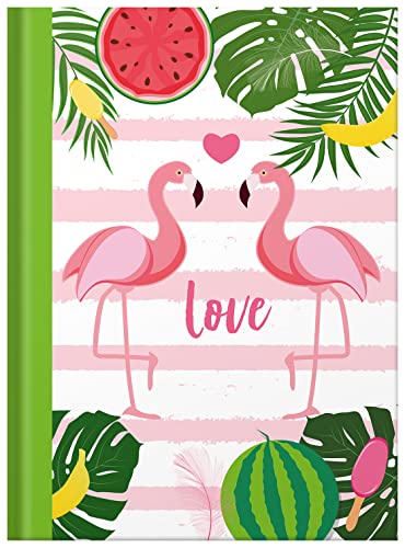RNKVERLAG 46752 - Kladde / Notizbuch „Flamingo grün“, dotted, DIN A5, 96 Blatt, 70 g/m², 1 Stück RNKVERLAG 46752 - Kladde / Notizbuch „Flamingo grün“, dotted, DIN A5, 96 Blatt, 70 g/m², 1 Stück von RNKVERLAG