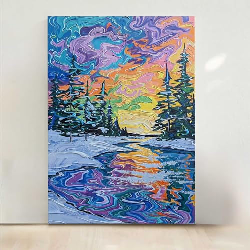 Aurora Diamond Painting, 5D Landschaft Diamond Painting Erwachsene Diamant Malerei DIY Steine Kristall Kunst Bastelnset Erwachsene Anfänger Set, zur Zimmer Wanddeko, Geschenke 80x100CM PjY1855 0-5 Aurora Diamond Painting, 5D Landschaft Diamond Painting Erwachsene Diamant Malerei DIY Steine Kristall Kunst Bastelnset Erwachsene Anfänger Set, zur Zimmer Wanddeko, Geschenke 80x100CM PjY1855 0-5 von RNXAOPEN