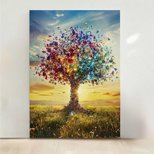 Baum Diamond Painting, 5D Blume Diamond Painting Erwachsene Diamant Malerei DIY Steine Kristall Kunst Bastelnset Erwachsene Anfänger Set, zur Zimmer Wanddeko, Geschenke für Frauen 80x100cm PjY5497 0-U Baum Diamond Painting, 5D Blume Diamond Painting Erwachsene Diamant Malerei DIY Steine Kristall Kunst Bastelnset Erwachsene Anfänger Set, zur Zimmer Wanddeko, Geschenke für Frauen 80x100cm PjY5497 0-U von RNXAOPEN