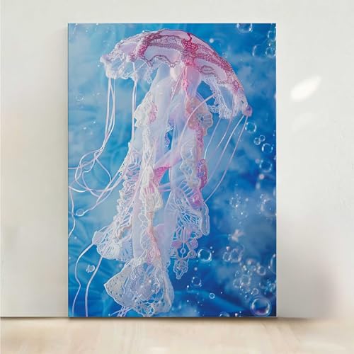 Biologie Diamond Painting, 5D Qualle Diamond Painting Erwachsene Diamant Malerei DIY Steine Kristall Kunst Bastelnset Erwachsene Anfänger Set, zur Zimmer Wanddeko, Geschenke 40x50CM PjY7365 Q-U Biologie Diamond Painting, 5D Qualle Diamond Painting Erwachsene Diamant Malerei DIY Steine Kristall Kunst Bastelnset Erwachsene Anfänger Set, zur Zimmer Wanddeko, Geschenke 40x50CM PjY7365 Q-U von RNXAOPEN