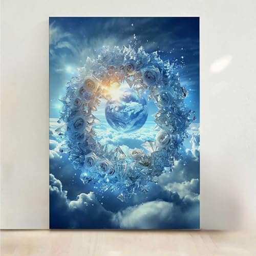 Blume Diamond Painting, 5D Sea Diamond Painting Erwachsene Diamant Malerei DIY Steine Kristall Kunst Bastelnset Erwachsene Anfänger Set, zur Zimmer Wanddeko, Geschenke für Frauen 40x50CM PjY5413 A-Z Blume Diamond Painting, 5D Sea Diamond Painting Erwachsene Diamant Malerei DIY Steine Kristall Kunst Bastelnset Erwachsene Anfänger Set, zur Zimmer Wanddeko, Geschenke für Frauen 40x50CM PjY5413 A-Z von RNXAOPEN