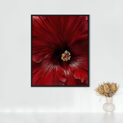Diamond Painting Anlage, Diamond Painting Erwachsene Lilie Bastelset, DIY Diamant Malerei Runder Vollbohrer Diamanten Kinder Malerei Stickerei Kreuzstich Dekoration, Geschenk 70x95CM PJY6 L-2 von RNXAOPEN