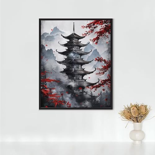 Diamond Painting Architektur, Diamond Painting Erwachsene Turm Bastelset, DIY Diamant Malerei Runder Vollbohrer Diamanten Kinder Malerei Stickerei Kreuzstich Dekoration, Geschenk 30x40CM PJY2 3-W Diamond Painting Architektur, Diamond Painting Erwachsene Turm Bastelset, DIY Diamant Malerei Runder Vollbohrer Diamanten Kinder Malerei Stickerei Kreuzstich Dekoration, Geschenk 30x40CM PJY2 3-W von RNXAOPEN