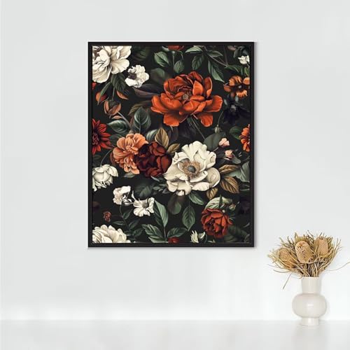 Diamond Painting Blumen, Diamond Painting Erwachsene Blume Bastelset, DIY Diamant Malerei Runder Vollbohrer Diamanten Kinder Malerei Stickerei Kreuzstich Dekoration, Geschenk 30x40cm PJY2 0-F Diamond Painting Blumen, Diamond Painting Erwachsene Blume Bastelset, DIY Diamant Malerei Runder Vollbohrer Diamanten Kinder Malerei Stickerei Kreuzstich Dekoration, Geschenk 30x40cm PJY2 0-F von RNXAOPEN