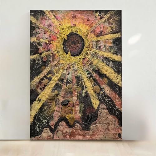 Diamond Painting Erwachsene Abstrakt Diamant Painting Bilder Linie 5D DIY Mosaikherstellung Basteln Erwachsene Anfänger Set für Heim Schlafzimmer Deko Wohnzimmer, Geschenke 30x40CM PjY7962 2-9 von RNXAOPEN