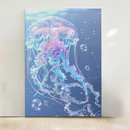 Diamond Painting Erwachsene Biologie Diamant Painting Bilder Qualle 5D DIY Mosaikherstellung Basteln Erwachsene Anfänger Set für Heim Schlafzimmer Deko Wohnzimmer, Geschenke 50x65cm PjY7348 3-1 Diamond Painting Erwachsene Biologie Diamant Painting Bilder Qualle 5D DIY Mosaikherstellung Basteln Erwachsene Anfänger Set für Heim Schlafzimmer Deko Wohnzimmer, Geschenke 50x65cm PjY7348 3-1 von RNXAOPEN