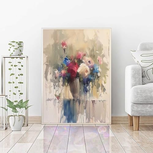 Diamond Painting Erwachsene Blume, DIY Diamond Painting Saflor Bastelset, Vollbohrer Diamant Malerei Set, Diamant Kunst Malerei Stickerei Set, Wanddeko und Zimmer Deko, Geschenke 50 x 70 cm PJY4 7-2 Diamond Painting Erwachsene Blume, DIY Diamond Painting Saflor Bastelset, Vollbohrer Diamant Malerei Set, Diamant Kunst Malerei Stickerei Set, Wanddeko und Zimmer Deko, Geschenke 50 x 70 cm PJY4 7-2 von RNXAOPEN