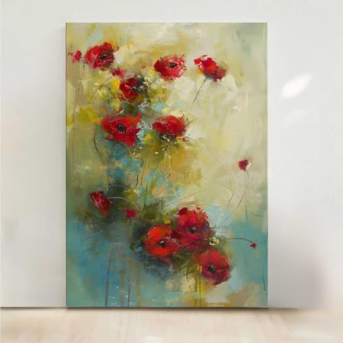 Diamond Painting Erwachsene Blume Diamant Painting Bilder Blumen 5D DIY Mosaikherstellung Basteln Erwachsene Anfänger Set für Heim Schlafzimmer Deko Wohnzimmer, Geschenke für Frauen 30x40CM PjY776 4-9 von RNXAOPEN