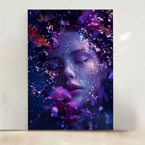 Diamond Painting Erwachsene Blume Diamant Painting Bilder Frau 5D DIY Mosaikherstellung Basteln Erwachsene Anfänger Set für Heim Schlafzimmer Deko Wohnzimmer, Geschenke für Frauen 70x95cm PjY5288 A-U Diamond Painting Erwachsene Blume Diamant Painting Bilder Frau 5D DIY Mosaikherstellung Basteln Erwachsene Anfänger Set für Heim Schlafzimmer Deko Wohnzimmer, Geschenke für Frauen 70x95cm PjY5288 A-U von RNXAOPEN