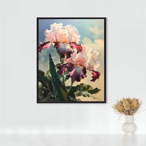 Diamond Painting Erwachsene Blumen Diamond Painting Orchidee DIY Vollbohrer Diamant Malerei Set Anfänger, Diamant Kunst Malerei Stickerei Set, Wanddeko und Zimmer Deko, Geschenke 40x50CM PJY3 7-8 Diamond Painting Erwachsene Blumen Diamond Painting Orchidee DIY Vollbohrer Diamant Malerei Set Anfänger, Diamant Kunst Malerei Stickerei Set, Wanddeko und Zimmer Deko, Geschenke 40x50CM PJY3 7-8 von RNXAOPEN