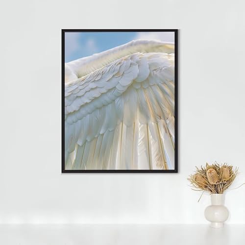 Diamond Painting Erwachsene FlüGel Diamond Painting Loungesessel DIY Vollbohrer Diamant Malerei Set, Diamant Kunst Malerei Stickerei Set, Wanddeko und Zimmer Deko, Geschenke 50 x 70 cm PJY9 1-3 von RNXAOPEN