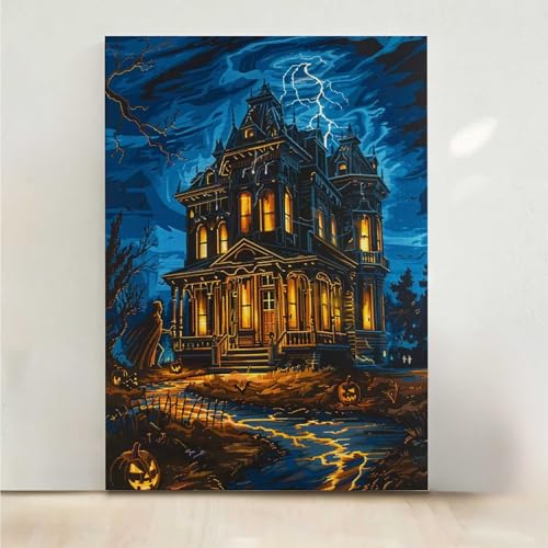 Diamond Painting Erwachsene Himmel Diamant Painting Bilder Architektur 5D DIY Mosaikherstellung Basteln Erwachsene Anfänger Set für Heim Schlafzimmer Deko Wohnzimmer, Geschenke 30x40CM PjY8596 L-3 von RNXAOPEN