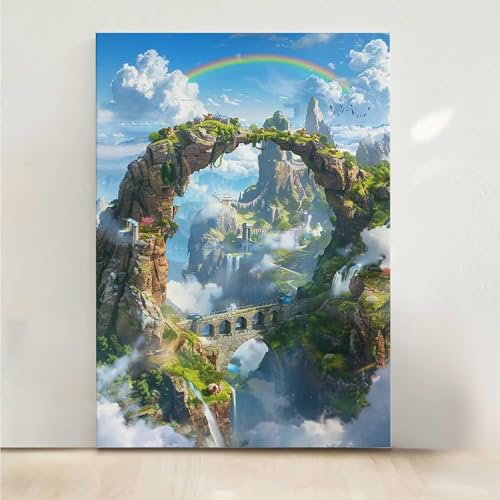 Diamond Painting Erwachsene Himmel Diamant Painting Bilder Landschaft 5D DIY Mosaikherstellung Basteln Erwachsene Anfänger Set für Heim Schlafzimmer Deko Wohnzimmer, Geschenke 50x65cm PjY5616 7-8 Diamond Painting Erwachsene Himmel Diamant Painting Bilder Landschaft 5D DIY Mosaikherstellung Basteln Erwachsene Anfänger Set für Heim Schlafzimmer Deko Wohnzimmer, Geschenke 50x65cm PjY5616 7-8 von RNXAOPEN