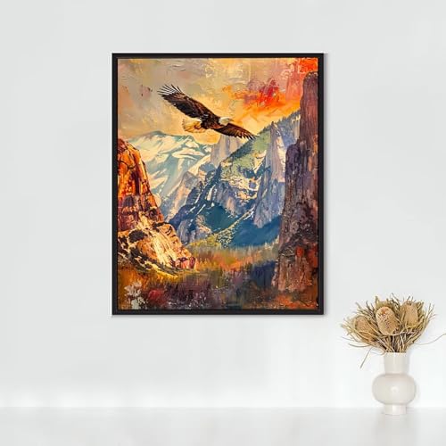 Diamond Painting Erwachsene Katze Diamond Painting Adler DIY Vollbohrer Diamant Malerei Set Anfänger, Diamant Kunst Malerei Stickerei Set, Wanddeko und Zimmer Deko, Geschenke 30 x 40 cm PJY2 5-9 Diamond Painting Erwachsene Katze Diamond Painting Adler DIY Vollbohrer Diamant Malerei Set Anfänger, Diamant Kunst Malerei Stickerei Set, Wanddeko und Zimmer Deko, Geschenke 30 x 40 cm PJY2 5-9 von RNXAOPEN