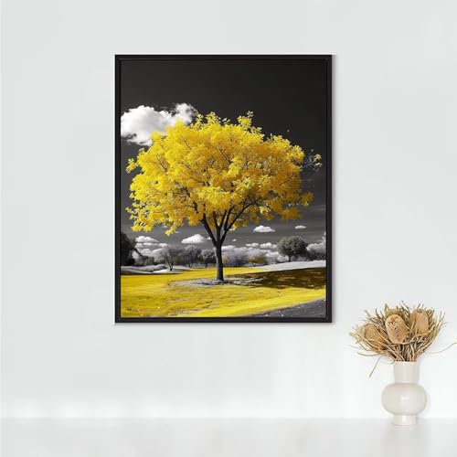 Diamond Painting Erwachsene Landschaft Diamond Painting Baum DIY Vollbohrer Diamant Malerei Set Anfänger, Diamant Kunst Malerei Stickerei Set, Wanddeko und Zimmer Deko, Geschenke 90x120CM PJY9 9-F Diamond Painting Erwachsene Landschaft Diamond Painting Baum DIY Vollbohrer Diamant Malerei Set Anfänger, Diamant Kunst Malerei Stickerei Set, Wanddeko und Zimmer Deko, Geschenke 90x120CM PJY9 9-F von RNXAOPEN