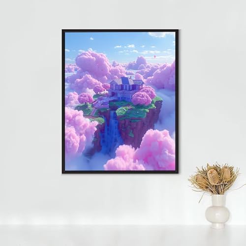 Diamond Painting Erwachsene Landschaft Diamond Painting Haus DIY Vollbohrer Diamant Malerei Set Anfänger, Diamant Kunst Malerei Stickerei Set, Wanddeko und Zimmer Deko, Geschenke 80x100cm PJY7 R-Z Diamond Painting Erwachsene Landschaft Diamond Painting Haus DIY Vollbohrer Diamant Malerei Set Anfänger, Diamant Kunst Malerei Stickerei Set, Wanddeko und Zimmer Deko, Geschenke 80x100cm PJY7 R-Z von RNXAOPEN
