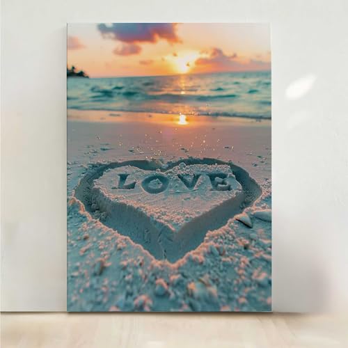 Diamond Painting Erwachsene Liebe Diamant Painting Bilder Sea 5D DIY Mosaikherstellung Basteln Erwachsene Anfänger Set für Heim Schlafzimmer Deko Wohnzimmer, Geschenke für Frauen 80x100cm PjY5460 C-S Diamond Painting Erwachsene Liebe Diamant Painting Bilder Sea 5D DIY Mosaikherstellung Basteln Erwachsene Anfänger Set für Heim Schlafzimmer Deko Wohnzimmer, Geschenke für Frauen 80x100cm PjY5460 C-S von RNXAOPEN