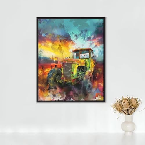 Diamond Painting Erwachsene Mechanisch Diamond Painting Traktor DIY Vollbohrer Diamant Malerei Set, Diamant Kunst Malerei Stickerei Set, Wanddeko und Zimmer Deko, Geschenke 30 x 40 cm PJY2 L-P Diamond Painting Erwachsene Mechanisch Diamond Painting Traktor DIY Vollbohrer Diamant Malerei Set, Diamant Kunst Malerei Stickerei Set, Wanddeko und Zimmer Deko, Geschenke 30 x 40 cm PJY2 L-P von RNXAOPEN