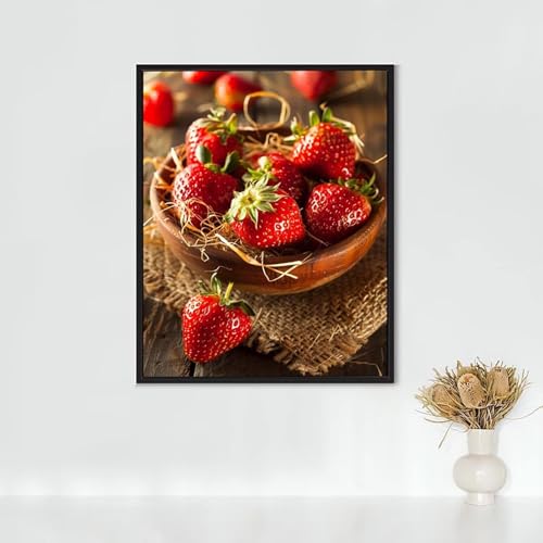 Diamond Painting Erwachsene Obst Diamond Painting Erdbeere DIY Vollbohrer Diamant Malerei Set Anfänger, Diamant Kunst Malerei Stickerei Set, Wanddeko und Zimmer Deko, Geschenke 90x120CM PJY9 U-G Diamond Painting Erwachsene Obst Diamond Painting Erdbeere DIY Vollbohrer Diamant Malerei Set Anfänger, Diamant Kunst Malerei Stickerei Set, Wanddeko und Zimmer Deko, Geschenke 90x120CM PJY9 U-G von RNXAOPEN