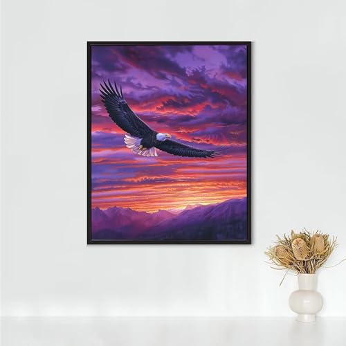 Diamond Painting Erwachsene Raptor Diamond Painting Adler DIY Vollbohrer Diamant Malerei Set Anfänger, Diamant Kunst Malerei Stickerei Set, Wanddeko und Zimmer Deko, Geschenke 80x100cm PJY7 X-V Diamond Painting Erwachsene Raptor Diamond Painting Adler DIY Vollbohrer Diamant Malerei Set Anfänger, Diamant Kunst Malerei Stickerei Set, Wanddeko und Zimmer Deko, Geschenke 80x100cm PJY7 X-V von RNXAOPEN