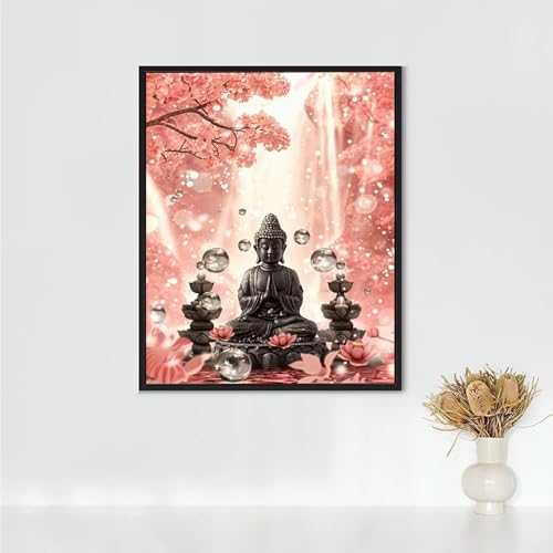 Diamond Painting Erwachsene Religion Diamond Painting Statue DIY Vollbohrer Diamant Malerei Set Anfänger, Diamant Kunst Malerei Stickerei Set, Wanddeko und Zimmer Deko, Geschenke (70x95cm) PJY6 1-8 von RNXAOPEN