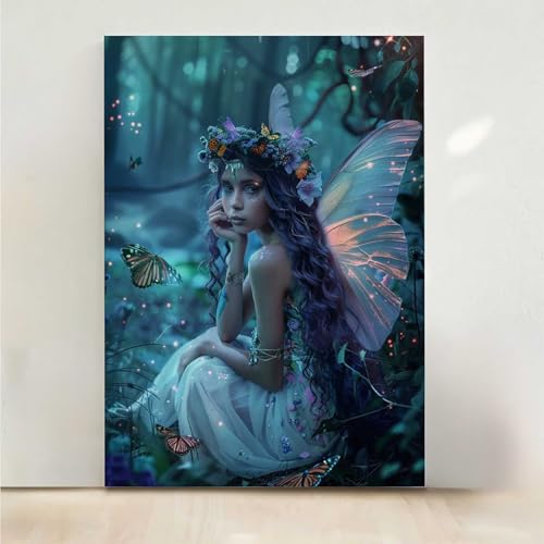 Diamond Painting Erwachsene Schmetterling Diamant Painting Bilder Frau 5D DIY Mosaikherstellung Basteln Erwachsene Anfänger Set für Heim Schlafzimmer Deko Wohnzimmer, Geschenke 30x40CM PjY5388 6-G Diamond Painting Erwachsene Schmetterling Diamant Painting Bilder Frau 5D DIY Mosaikherstellung Basteln Erwachsene Anfänger Set für Heim Schlafzimmer Deko Wohnzimmer, Geschenke 30x40CM PjY5388 6-G von RNXAOPEN