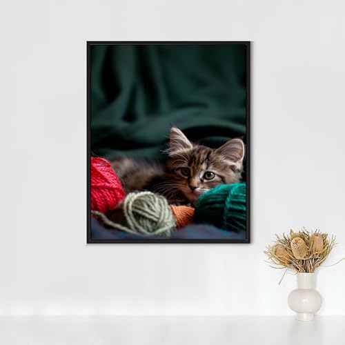 Diamond Painting Erwachsene Tier Diamond Painting Katze DIY Vollbohrer Diamant Malerei Set Anfänger, Diamant Kunst Malerei Stickerei Set, Wanddeko und Zimmer Deko, Geschenke 90x120cm PJY9 5-P Diamond Painting Erwachsene Tier Diamond Painting Katze DIY Vollbohrer Diamant Malerei Set Anfänger, Diamant Kunst Malerei Stickerei Set, Wanddeko und Zimmer Deko, Geschenke 90x120cm PJY9 5-P von RNXAOPEN