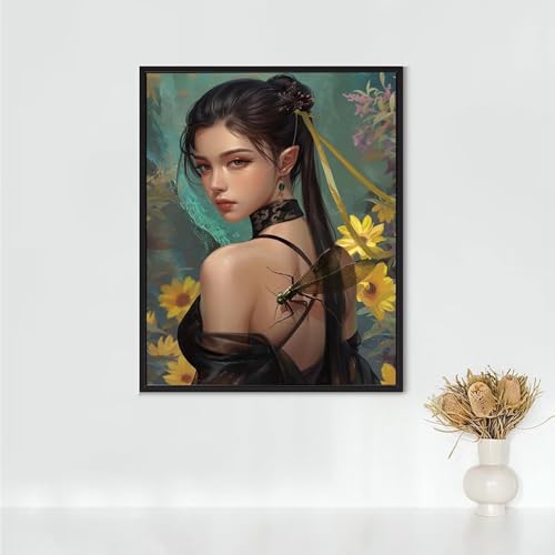 Diamond Painting Figurenkunst, Diamond Painting Erwachsene Frau Bastelset, DIY Diamant Malerei Runder Vollbohrer Diamanten Kinder Malerei Stickerei Kreuzstich Dekoration, Geschenk 50x70cm PJY4 X-1 Diamond Painting Figurenkunst, Diamond Painting Erwachsene Frau Bastelset, DIY Diamant Malerei Runder Vollbohrer Diamanten Kinder Malerei Stickerei Kreuzstich Dekoration, Geschenk 50x70cm PJY4 X-1 von RNXAOPEN