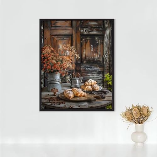 Diamond Painting Geschenk, Diamond Painting Erwachsene Brot Bastelset, DIY Diamant Malerei Runder Vollbohrer Diamanten Kinder Malerei Stickerei Kreuzstich Dekoration, Geschenk (90x120cm) PJY9 P-J von RNXAOPEN