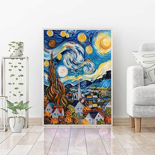 Diamond Painting Himmel, Daiments Painting Erwachsene Baum Bastelset, DIY Diamond Art Runder Vollbohrer Diamanten Kinder Malerei Stickerei Kreuzstich, Wohnzimmer Dekoration, Geschenk 30x40CM PJY2 0-6 Diamond Painting Himmel, Daiments Painting Erwachsene Baum Bastelset, DIY Diamond Art Runder Vollbohrer Diamanten Kinder Malerei Stickerei Kreuzstich, Wohnzimmer Dekoration, Geschenk 30x40CM PJY2 0-6 von RNXAOPEN