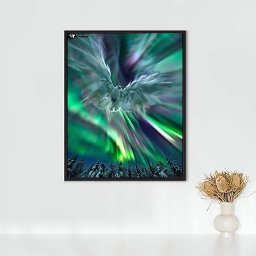 Diamond Painting Katze, Diamond Painting Erwachsene Taube Bastelset, DIY Diamant Malerei Runder Vollbohrer Diamanten Kinder Malerei Stickerei Kreuzstich Dekoration, Geschenk (80x100cm) PJY7 Q-C von RNXAOPEN