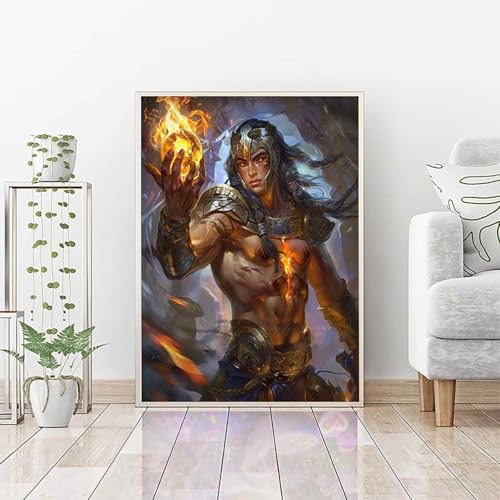 Diamond Painting Mann, Daiments Painting Erwachsene Schwarz Bastelset, DIY Diamond Art Runder Vollbohrer Diamanten Kinder Malerei Stickerei Kreuzstich, Wohnzimmer Dekoration, Geschenk 70x95CM PJY6 Z-Z Diamond Painting Mann, Daiments Painting Erwachsene Schwarz Bastelset, DIY Diamond Art Runder Vollbohrer Diamanten Kinder Malerei Stickerei Kreuzstich, Wohnzimmer Dekoration, Geschenk 70x95CM PJY6 Z-Z von RNXAOPEN