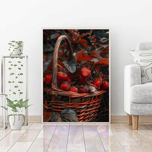 Diamond Painting Obst, Daiments Painting Erwachsene Gras Bastelset, DIY Diamond Art Runder Vollbohrer Diamanten Kinder Malerei Stickerei Kreuzstich, Wohnzimmer Dekoration, Geschenk 50x70CM PJY4 7-I Diamond Painting Obst, Daiments Painting Erwachsene Gras Bastelset, DIY Diamond Art Runder Vollbohrer Diamanten Kinder Malerei Stickerei Kreuzstich, Wohnzimmer Dekoration, Geschenk 50x70CM PJY4 7-I von RNXAOPEN