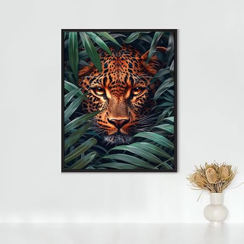 Diamond Painting Tier, Diamond Painting Erwachsene Leopard Bastelset, DIY Diamant Malerei Runder Vollbohrer Diamanten Kinder Malerei Stickerei Kreuzstich Dekoration, Geschenk 70x95CM PJY6 C-1 Diamond Painting Tier, Diamond Painting Erwachsene Leopard Bastelset, DIY Diamant Malerei Runder Vollbohrer Diamanten Kinder Malerei Stickerei Kreuzstich Dekoration, Geschenk 70x95CM PJY6 C-1 von RNXAOPEN