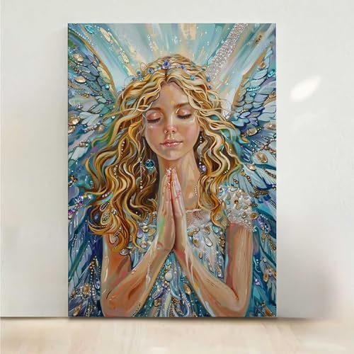 FlüGel Diamond Painting, 5D Frau Diamond Painting Erwachsene Diamant Malerei DIY Steine Kristall Kunst Bastelnset Erwachsene Anfänger Set, zur Zimmer Wanddeko, Geschenke für Frauen 70x95CM PjY5233 5-H FlüGel Diamond Painting, 5D Frau Diamond Painting Erwachsene Diamant Malerei DIY Steine Kristall Kunst Bastelnset Erwachsene Anfänger Set, zur Zimmer Wanddeko, Geschenke für Frauen 70x95CM PjY5233 5-H von RNXAOPEN