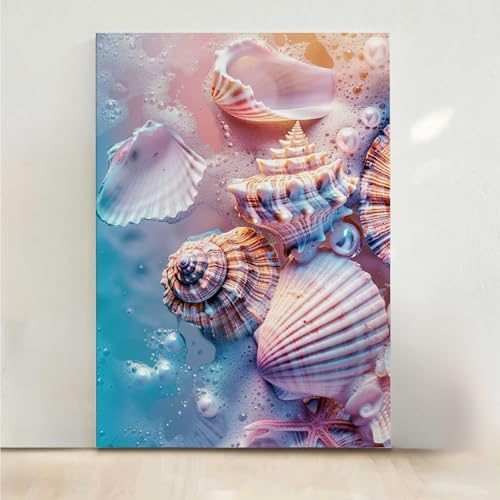 HüLse Diamond Painting, 5D Muschel Diamond Painting Erwachsene Diamant Malerei DIY Steine Kristall Kunst Bastelnset Erwachsene Anfänger Set, zur Zimmer Wanddeko, Geschenke 40x50cm PjY5505 1-9 HüLse Diamond Painting, 5D Muschel Diamond Painting Erwachsene Diamant Malerei DIY Steine Kristall Kunst Bastelnset Erwachsene Anfänger Set, zur Zimmer Wanddeko, Geschenke 40x50cm PjY5505 1-9 von RNXAOPEN