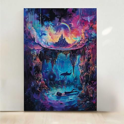 Landschaft Diamond Painting, 5D Fisch Diamond Painting Erwachsene Diamant Malerei DIY Steine Kristall Kunst Bastelnset Erwachsene Anfänger Set, zur Zimmer Wanddeko, Geschenke 30x40CM PjY8011 0-P Landschaft Diamond Painting, 5D Fisch Diamond Painting Erwachsene Diamant Malerei DIY Steine Kristall Kunst Bastelnset Erwachsene Anfänger Set, zur Zimmer Wanddeko, Geschenke 30x40CM PjY8011 0-P von RNXAOPEN